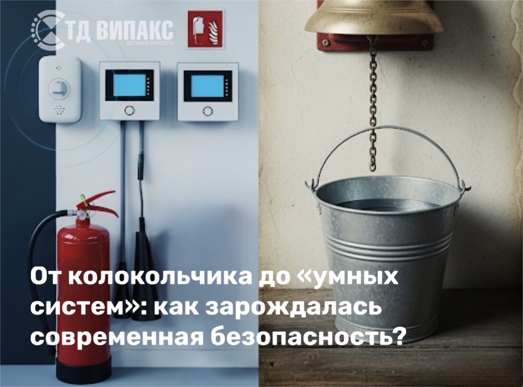 От колокольчика до умных систем: как зарождалась современная безопасность