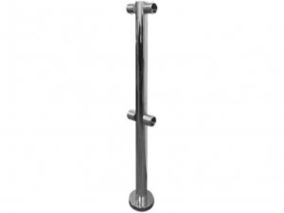 Стойка 001PSTRVX4F180 с крепежным фланцем и накладкой из нержавеющей, 4 отверстия CAME