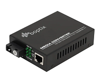 Медиаконвертер для преобразования 10/100/1000-Base-T / 1000Base-FX, Tx/Rx: 1310/1550нм, BO-CVT-1000A-LFP B-OptiX